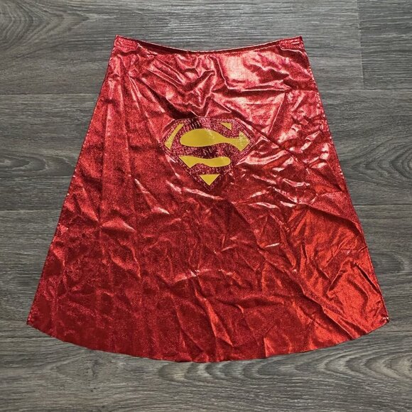 Superman Costume Kids Size Small Halloween Jumpsuit Cape Superhero Belt Shoe Cov - Picture 9 of 12
